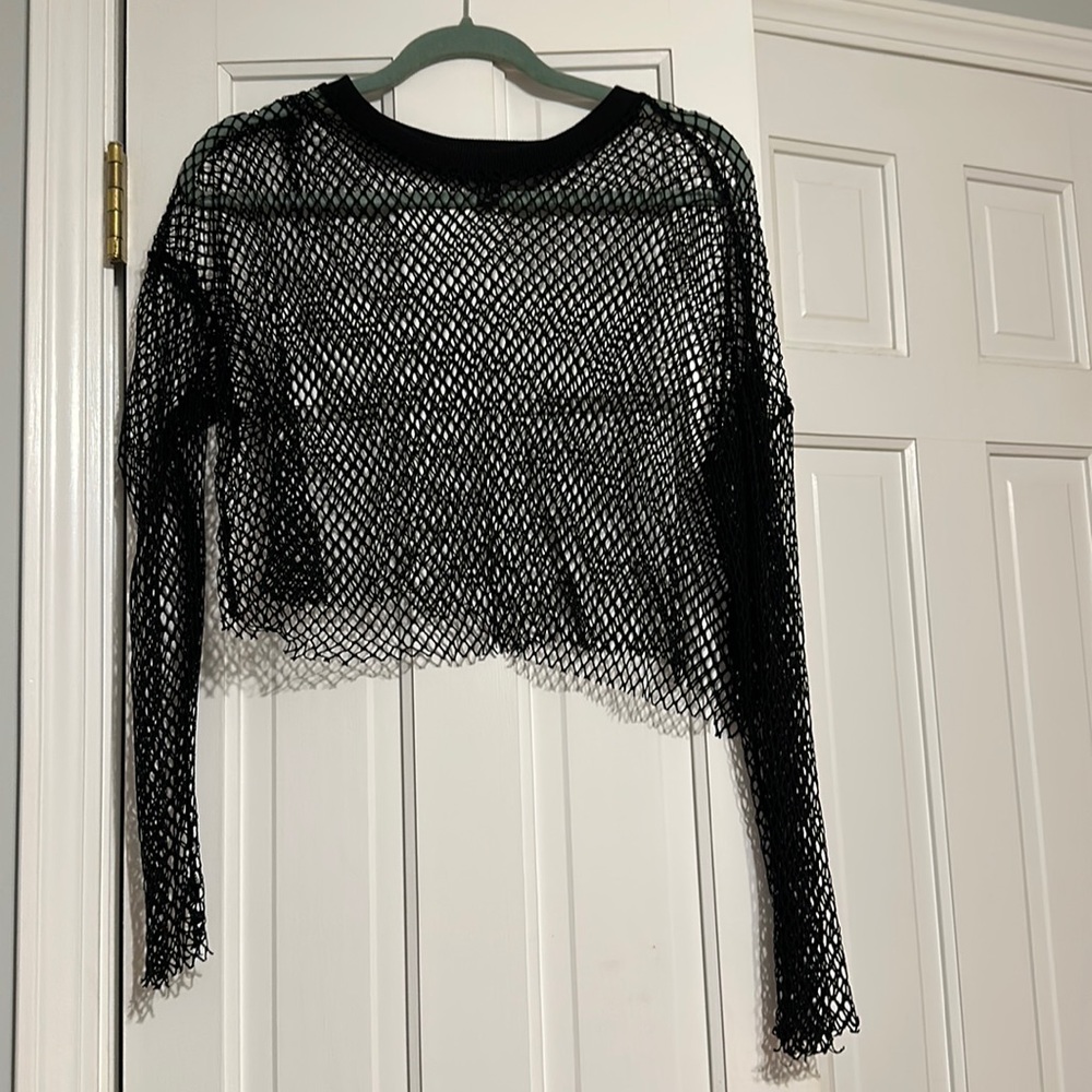 Forever 21 Fishnet Long Sleeve (barely worn)